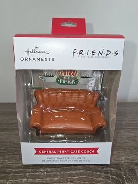 Hallmark Friends Central Perk Cafe Couch Christmas Tree Ornament New